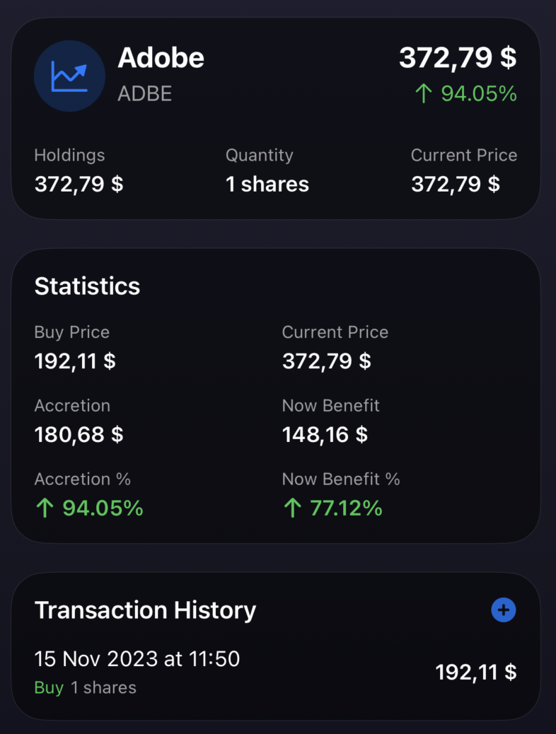 Stock Tracking
